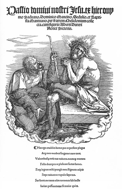 Title Page of The Large Passion Albrecht Durer